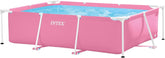 Intex Pink Rectangular Frame Pool Set 2.2mx1.5m 28266 - Colorland Toys